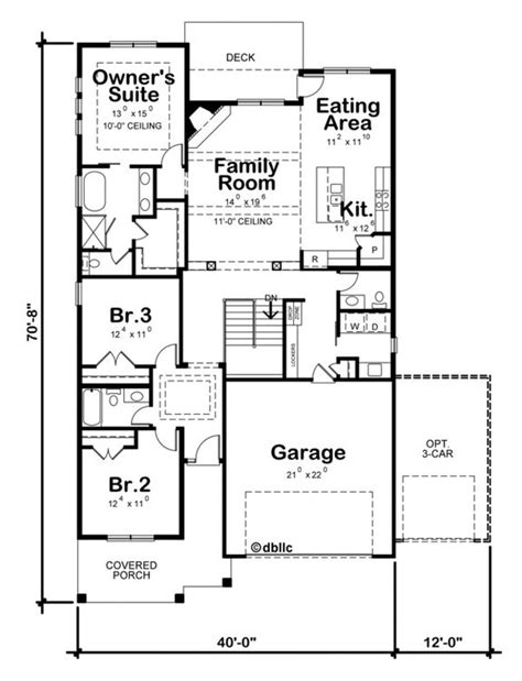 Small House Plans With Master Bedroom On First Floor Floor Roma