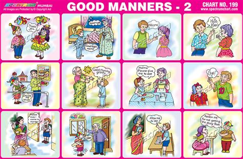 Good Manners Chart Printable