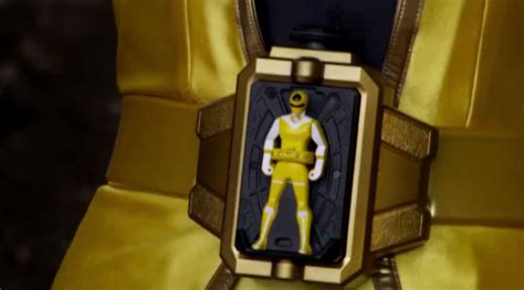 Yellow Blitz Ranger Key Morphin Legacy