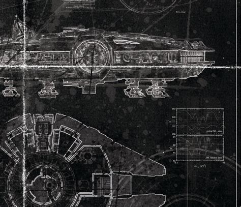 Millennium Falcon Blueprint Blackprint Edition | Etsy