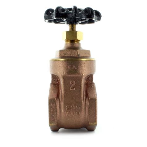 Aqualine Bgv 200 2 Inch Brass Gate Valve With Wheel Handle For Irrigation And Sprinkler Systems