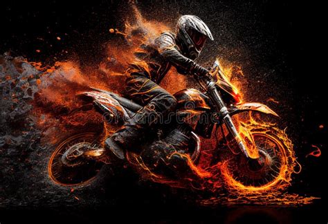 Man Motorcycle Fire Stock Illustrations – 307 Man Motorcycle Fire Stock ...