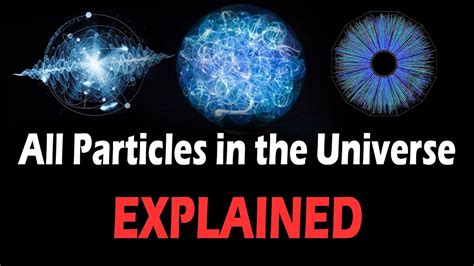 Every Particle In The Universe In 8 Minutes Youtube