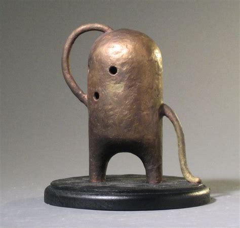 Wootie Sculpture By Mumbojumbo On Deviantart Sculpture Art Toy