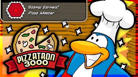 Pizzatron 3000 Extreme Stamps 🍕 Club Penguin Rewritten Youtube