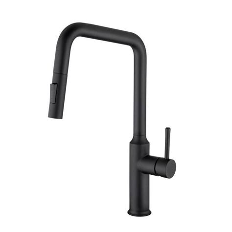 Flg Single Handle Pull Down Sprayer Kitchen Faucet With Advanced Spray Modern Stainless Steel