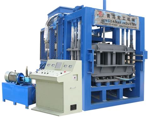 Qt6 15 Full Automatic Concrete Color Paver Brick Making Machine China