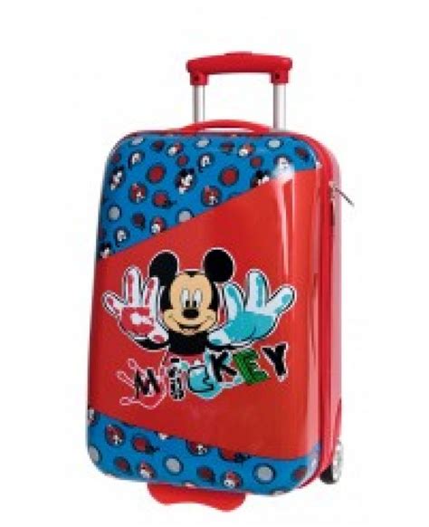 Maleta Trolley Mickey Red Abs X X Cm Loja Da Crian A