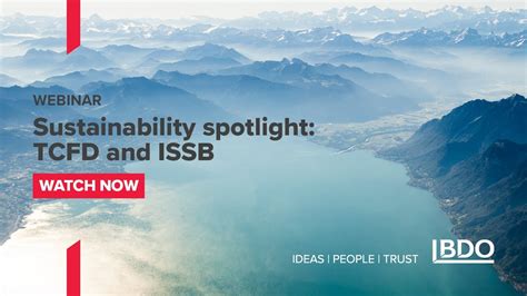 Sustainability Webinar Sustainability Spotlight Tcfd And Issb Youtube