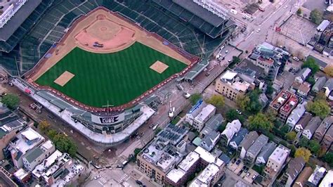 PHOTOS: Wrigley Field bleachers tumbling down for renovation ...