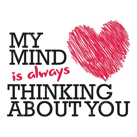 Thinking Of You Png Vector Psd And Clipart With Transparent