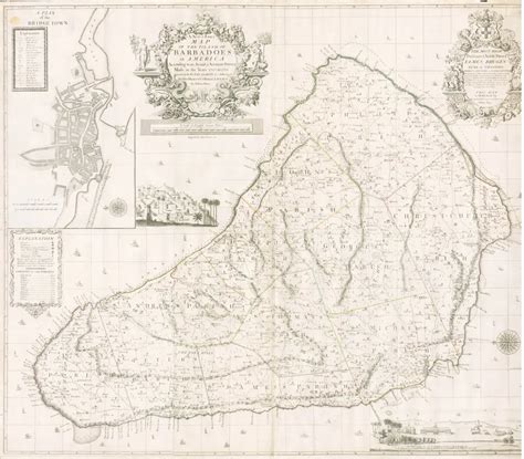 Old maps of Barbados