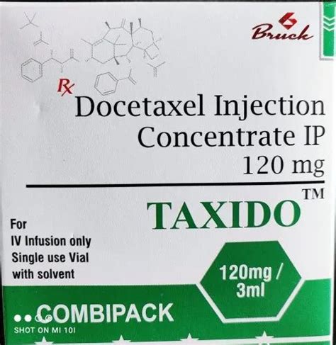 Taxido Bruck Pharma Docetaxel Daxotel 120 Mg Injection At 2500 Pack