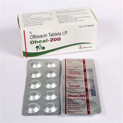 Oheal Ofloxacin 200 Mg Tablet At Best Price In Panchkula ID 13777618288