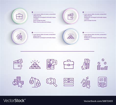 E-commerce infographic Royalty Free Vector Image