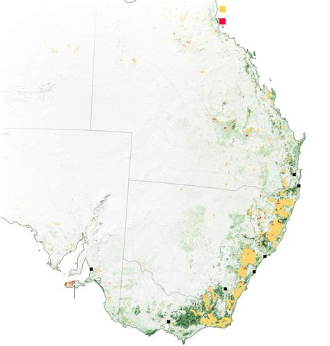 Australian Fires Map