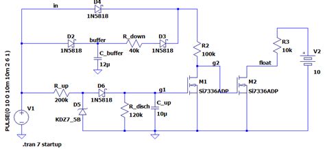 dc - How to pull a normally floating pin to ground for 500ms when ...