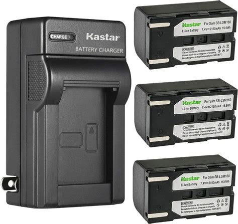 Amazon Kastar Pack Sb Lsm Battery And Ac Wall Charger