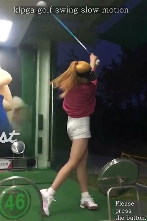 Klpga Golf Swing Slow Motion 2 Jung Hyun Woo Pro Youtube