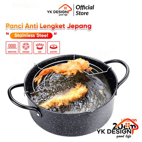 Jual TKIS By YK DESIGN Panci Penggorengan Teflon Frypan Cookware Anti