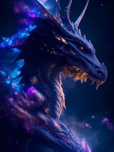 Premium Photo | Celestial dragon