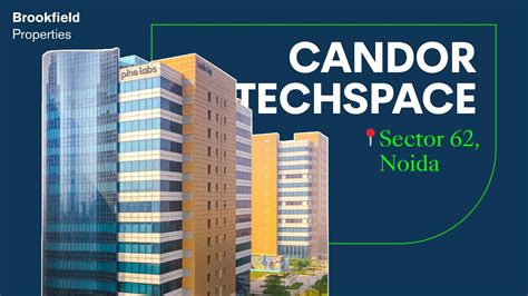 Grade A Office Campus In Noida Candor TechSpace Sector 62 Noida