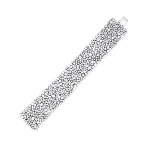 Wide Diamond Mesh Bracelet Craiger Drake Designs®