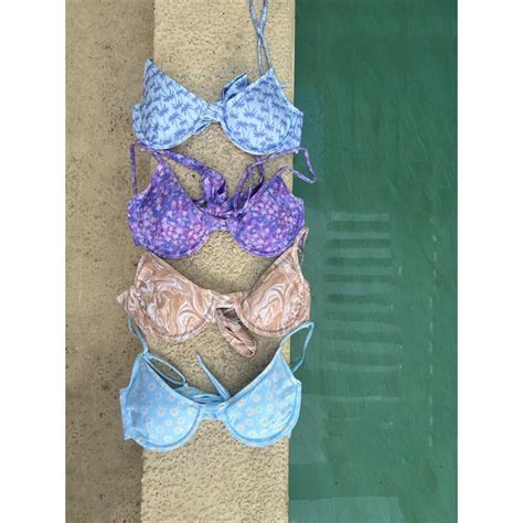 Bikini hoạ tiết gọng nâng vòng AUTUMMIE PUSH UP DINSSWIMWEAR Shopee Việt Nam