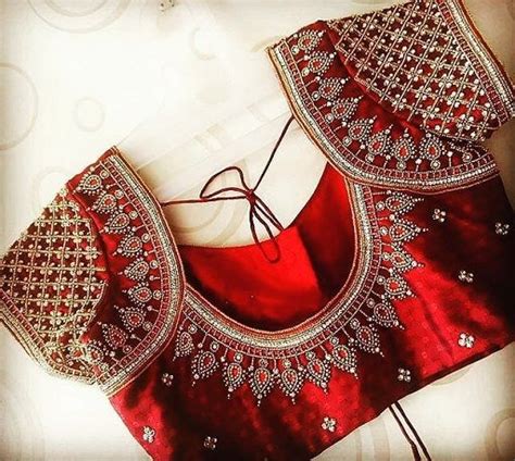 35 Beautiful Bridal Blouse Designs For Stunning Look At Wedding