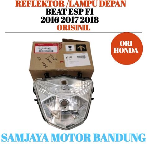 Refektor Lampu Depan Beat Esp F1 2016 2017 2018 Ori Honda Reflektor