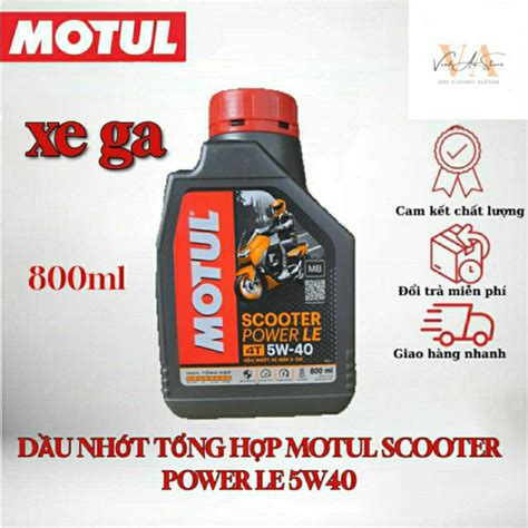 D U Nh T T Ng H P Motul Scooter Power Le W Ml Xe Ga Shopee