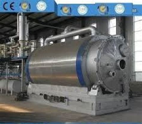 Semi Automatic Industrial Plastic Pyrolysis Plant For Convert Waste