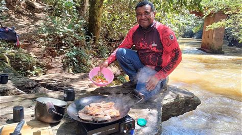 Pescamos E Fizemos Carne No Disco De Arado Na Beira Do Rio Youtube