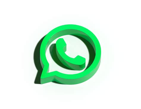 Whatsapp 3d Symbol Logo 29145240 Png