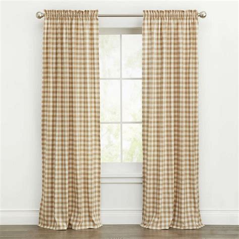 August Grove Ramillies Cotton Blend Semi Sheer Curtain Pair Reviews