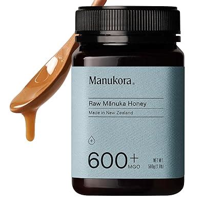 Manukora Raw Manuka Honey MGO 600 From New Zealand Non GMO