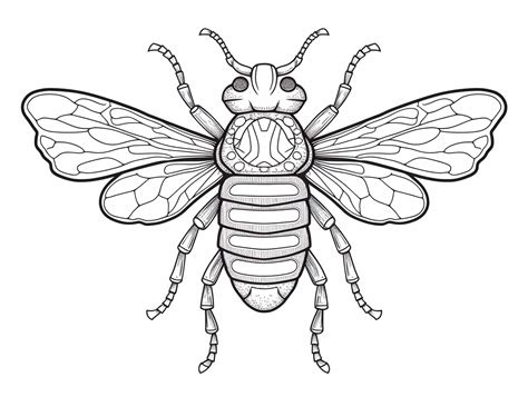 Cicada Coloring Sheet Coloring Page