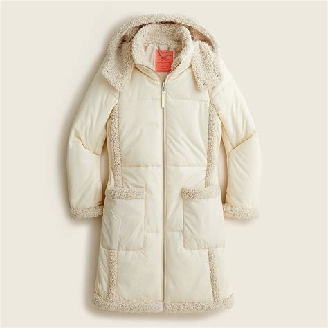 J Crew Snowday Puffer Jacket With Primaloft® For Women