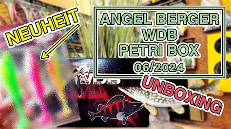 Eine Box Viele M Glichkeiten Angel Berger Wdb Petri Box Unboxing