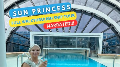 Sun Princess Ship Tour Narrated Full Walkthrough Sunprincess