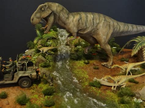 Jurassic Park Diorama Detailscaleview