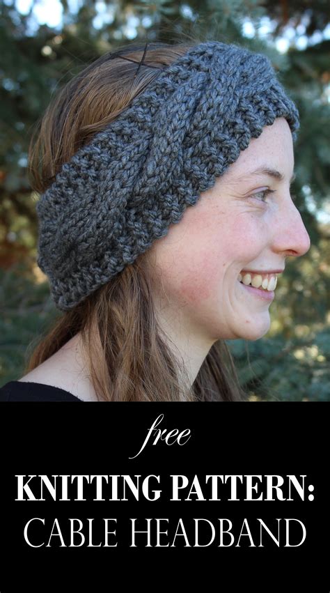 Cable Knit Headband Free Pattern Web Keep Your Ears Toasty With This ...