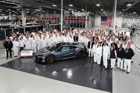 Honda NSX Ends Production, Final Example Is This 2022 Acura NSX Type S ...