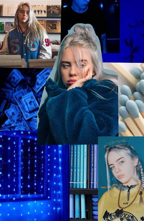 Billie Eilish Blue Wallpapers Top Free Billie Eilish Blue Backgrounds