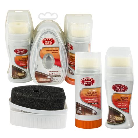 Wholesale 3 In 1 Brown Shoe Polish Kit Brown