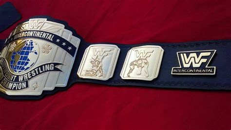 Wwf Intercontinental 24k Gold Championship Belt Zees Championship Belts