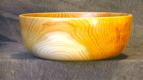 Woodturning A Twice Turned Yew Bowl YouTube