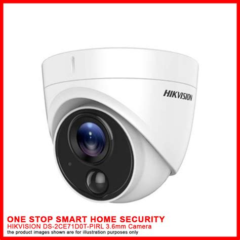 HIKVISION DS 2CE71D0T PIRL 3 6mm 2MP PIR ALARM Fixed OUTDOOR EXIR DOME