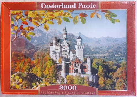 3000, Castorland, Neuschwanstein Castle, Germany - Rare Puzzles