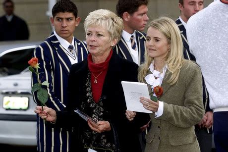 Funeral Late South African Cricket Captain Editorial Stock Photo